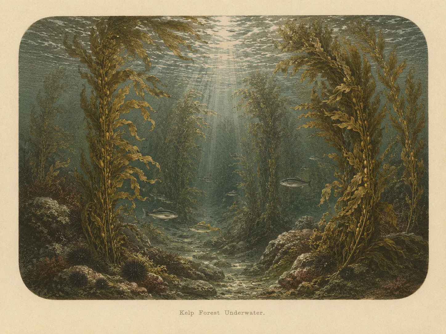 Kelp Forest biome illustration