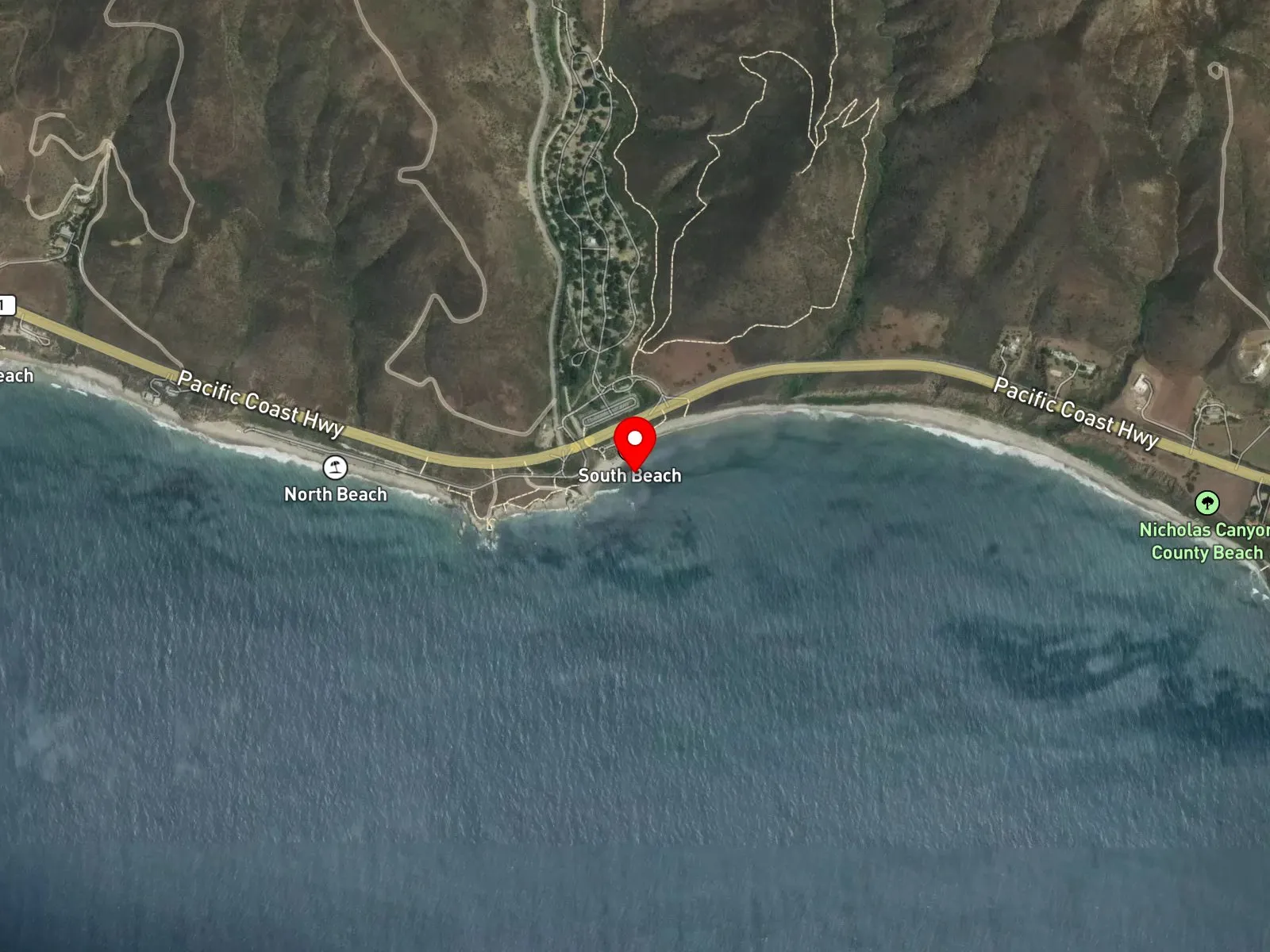 Map of Leo Carrillo State Beach