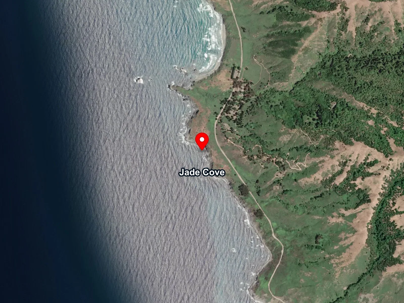 Map of Jade Cove