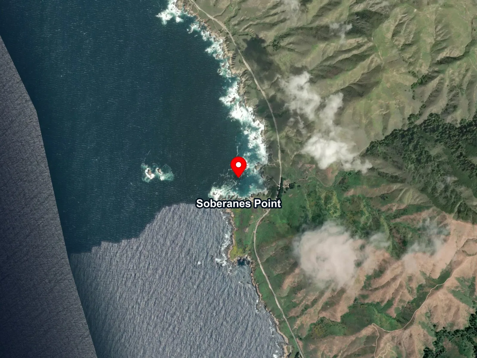 Map of Soberanes Point