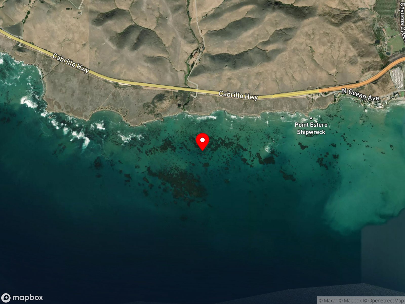 Map of Constantine Buoy