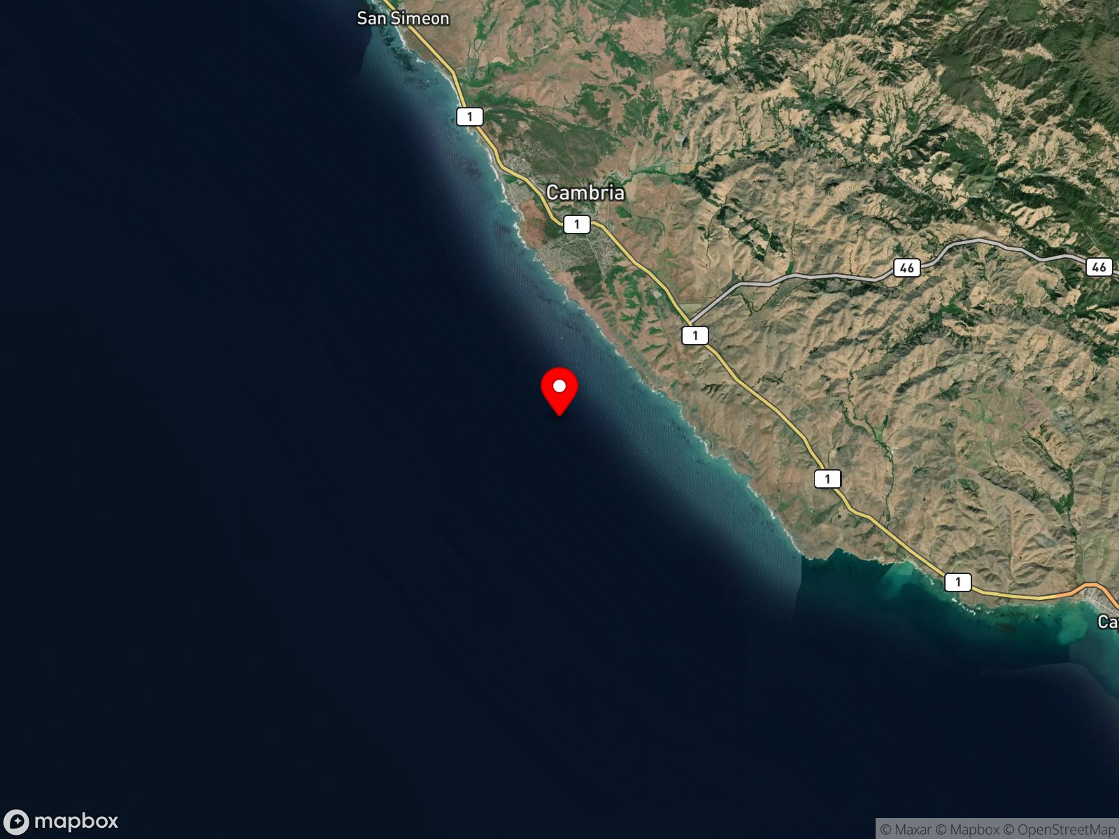Map of Estero Bay