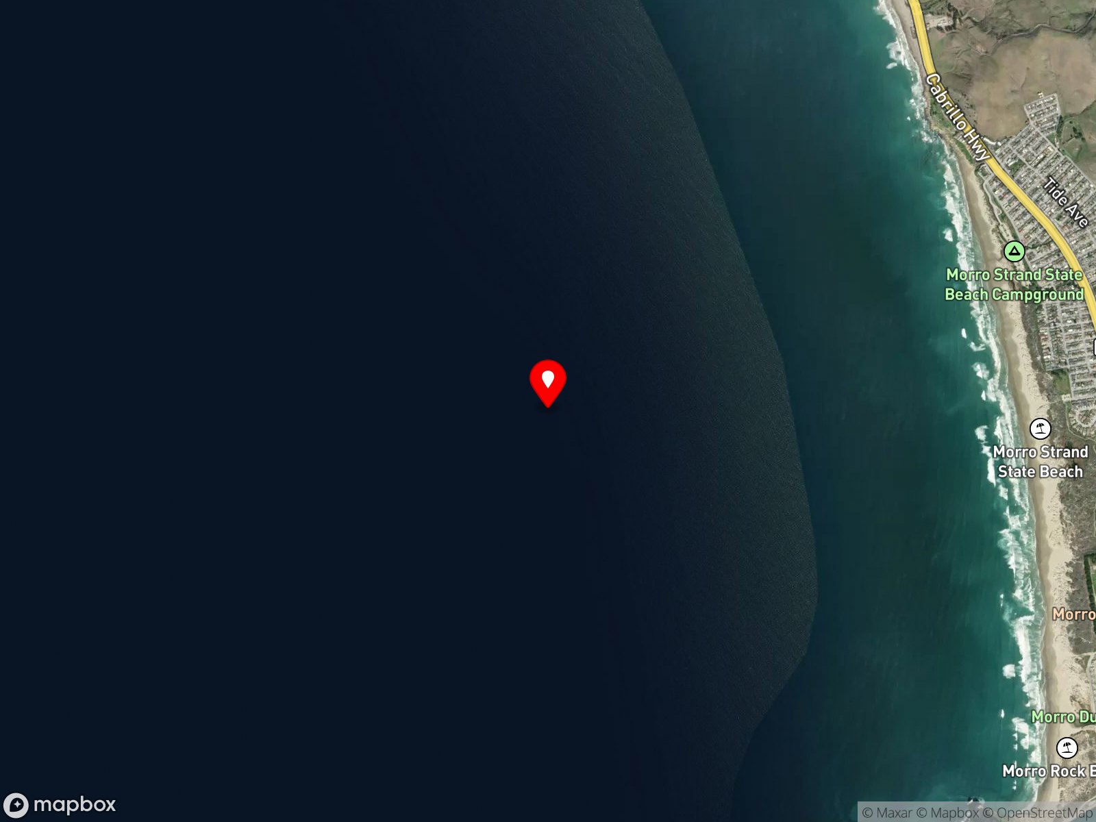 Map of The 10E Buoy