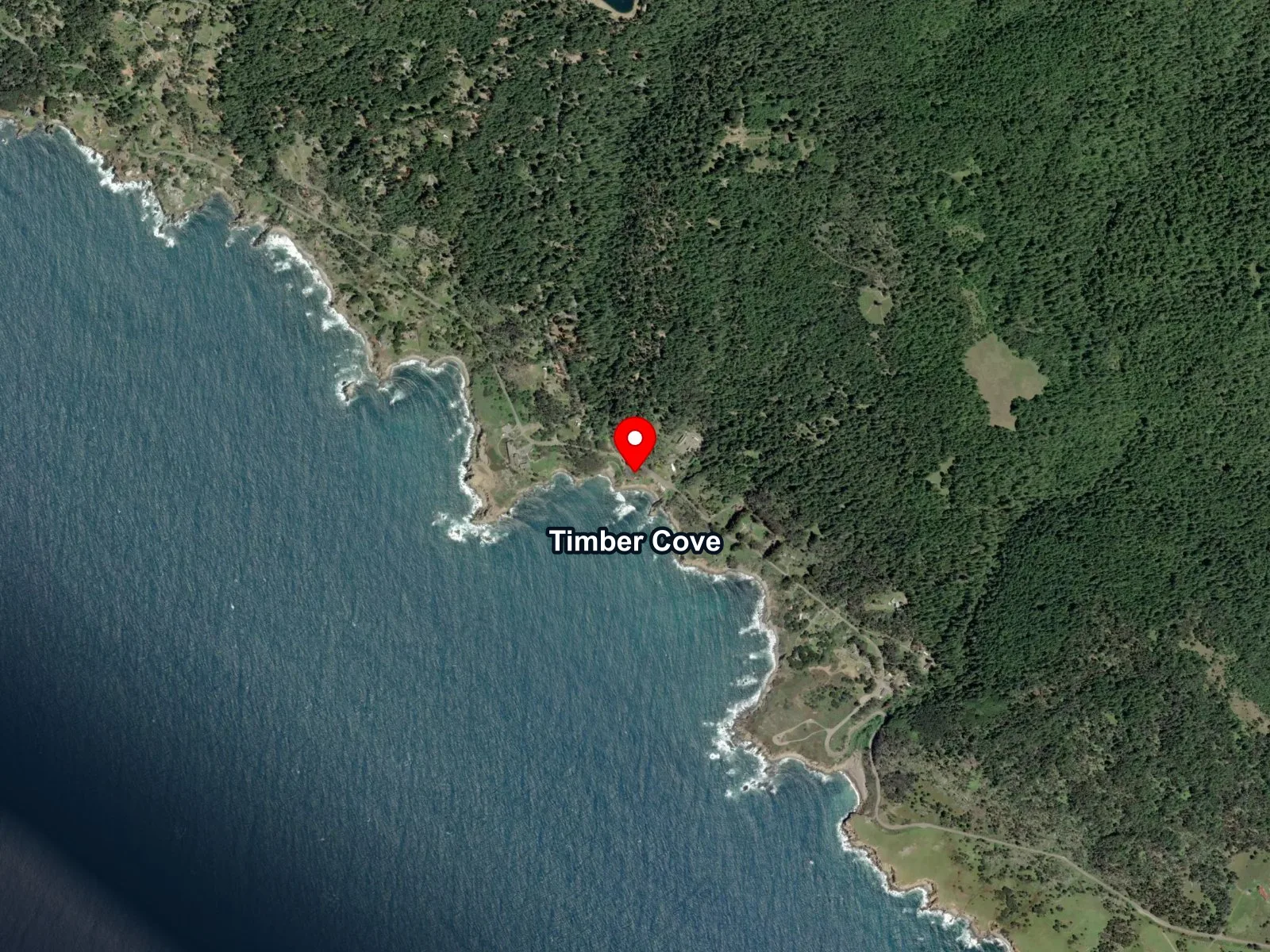 Map of Timber Cove